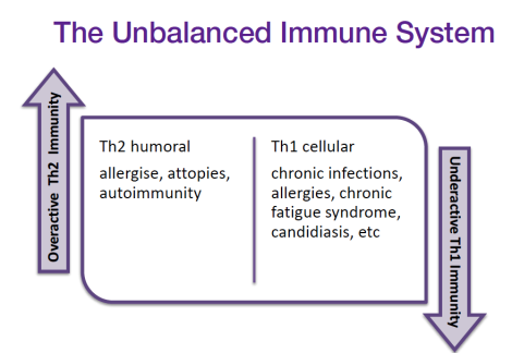 the unbalaced immune system